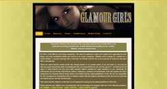 Desktop Screenshot of glamourgirls.co.za