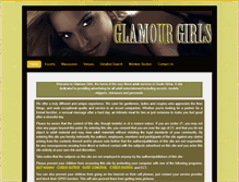 Tablet Screenshot of glamourgirls.co.za